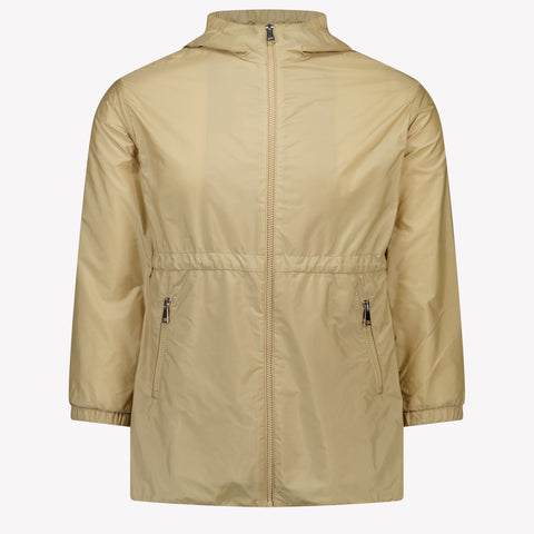 Moncler Wete Kinder Meisjes Zomerjas In Beige