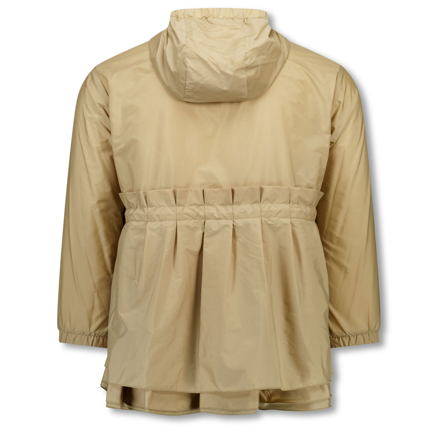 Moncler Wete Kids Girls Summer jacket In Beige