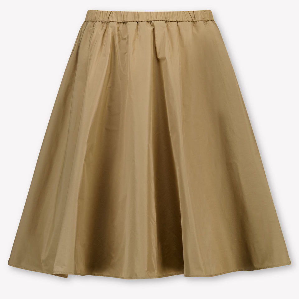 Moncler Kids Girls Skirt In Beige