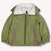 Moncler Granduc Baby Boys Summer jacket In Olive Green