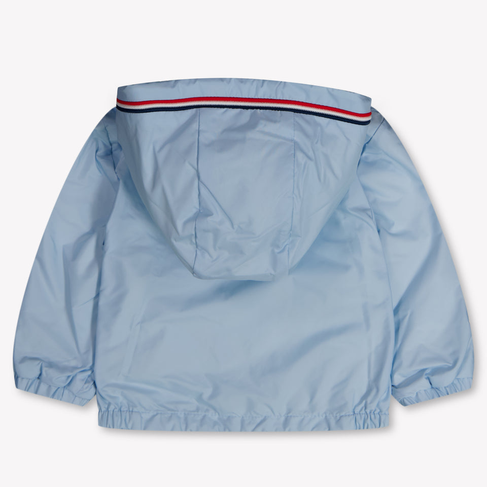 Moncler Granduc Baby Boys Summer jacket In Light Blue