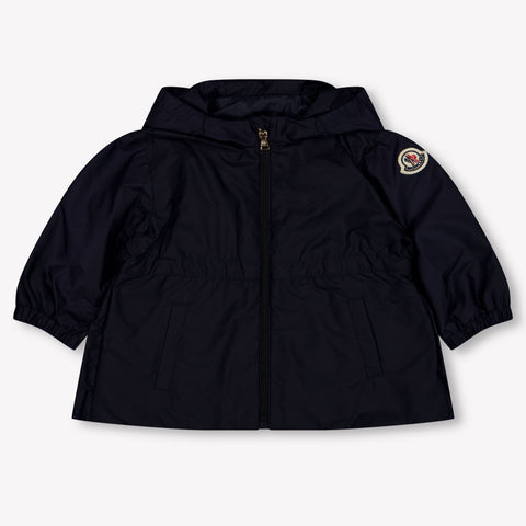 Moncler Wete Baby Girls Summer jacket In Navy