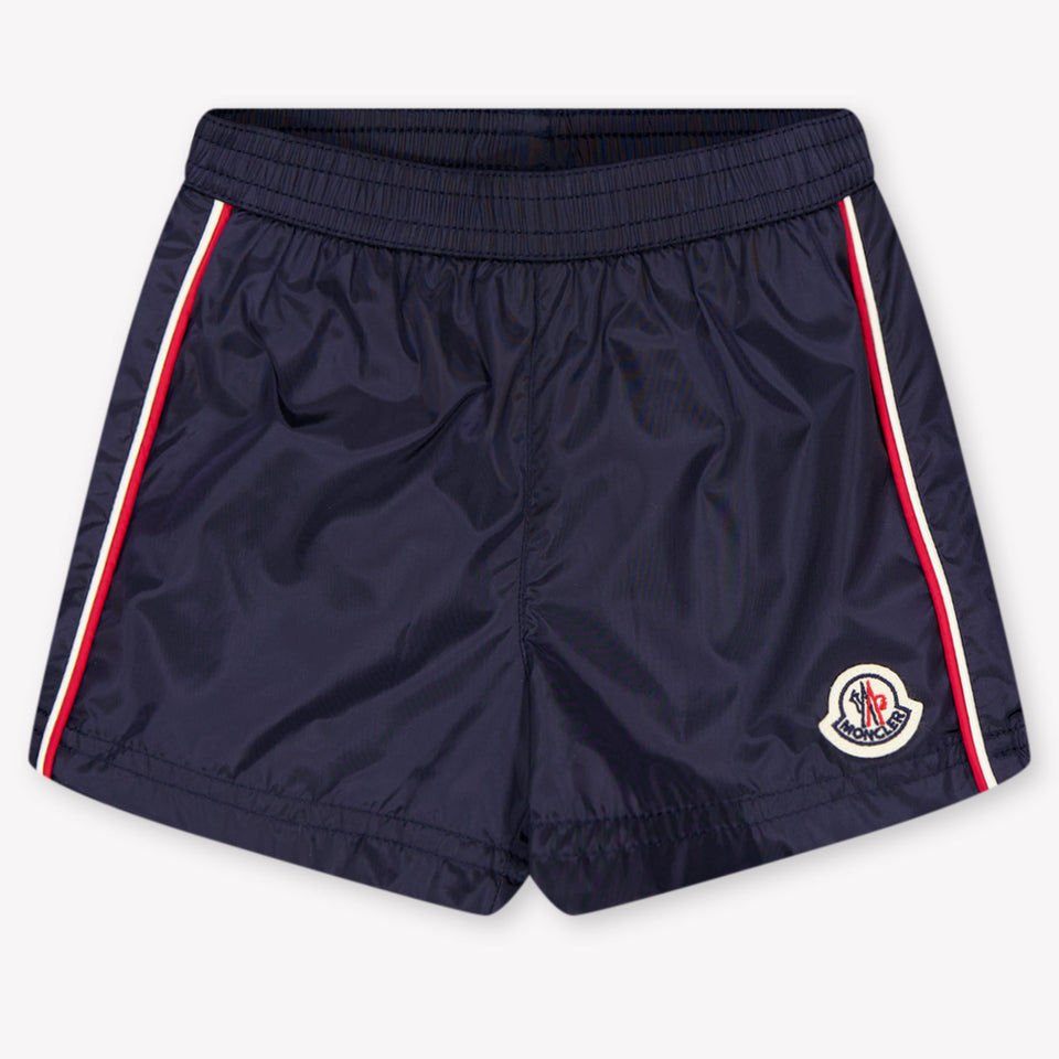Moncler Baby Jongens Zwemkleding In Navy