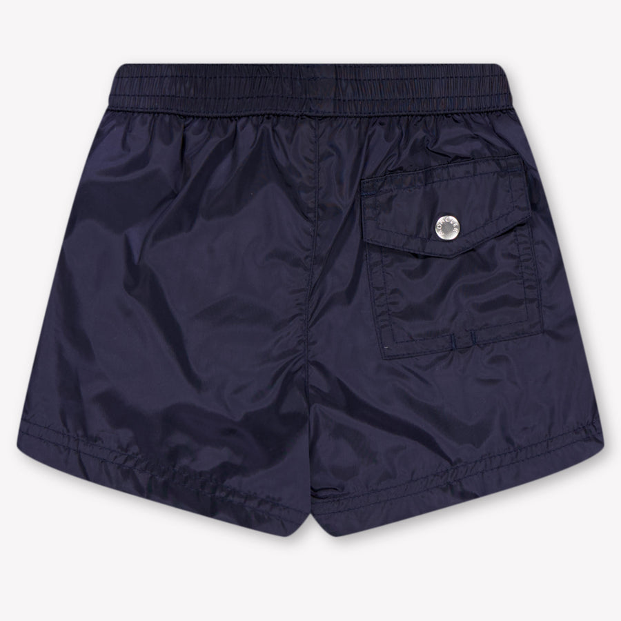 Moncler Baby Jongens Zwemkleding In Navy