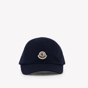 Moncler Baby Jongens Pet In Navy
