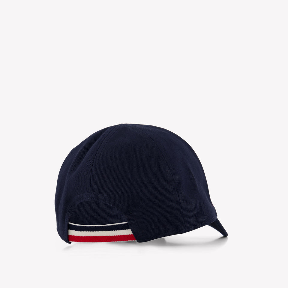 Moncler Baby Jongens Pet In Navy