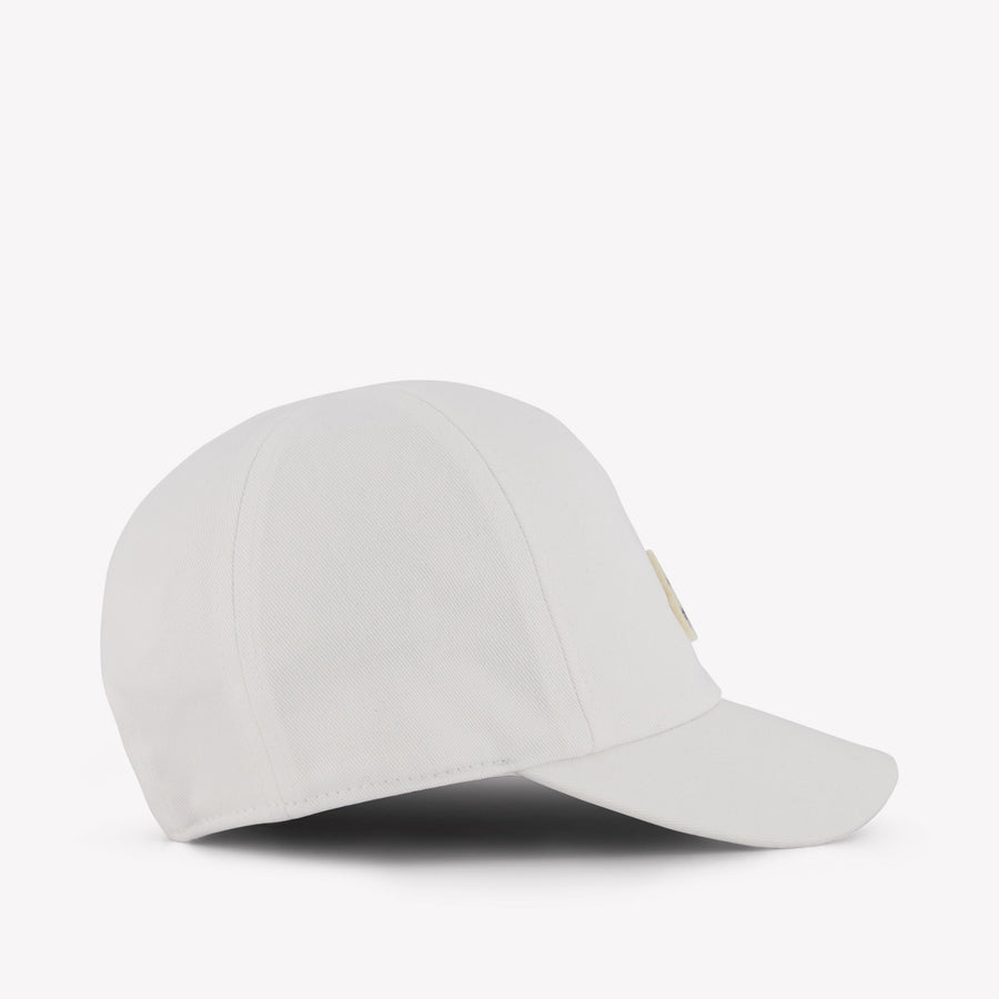 Moncler Baby Jongens Pet In Wit