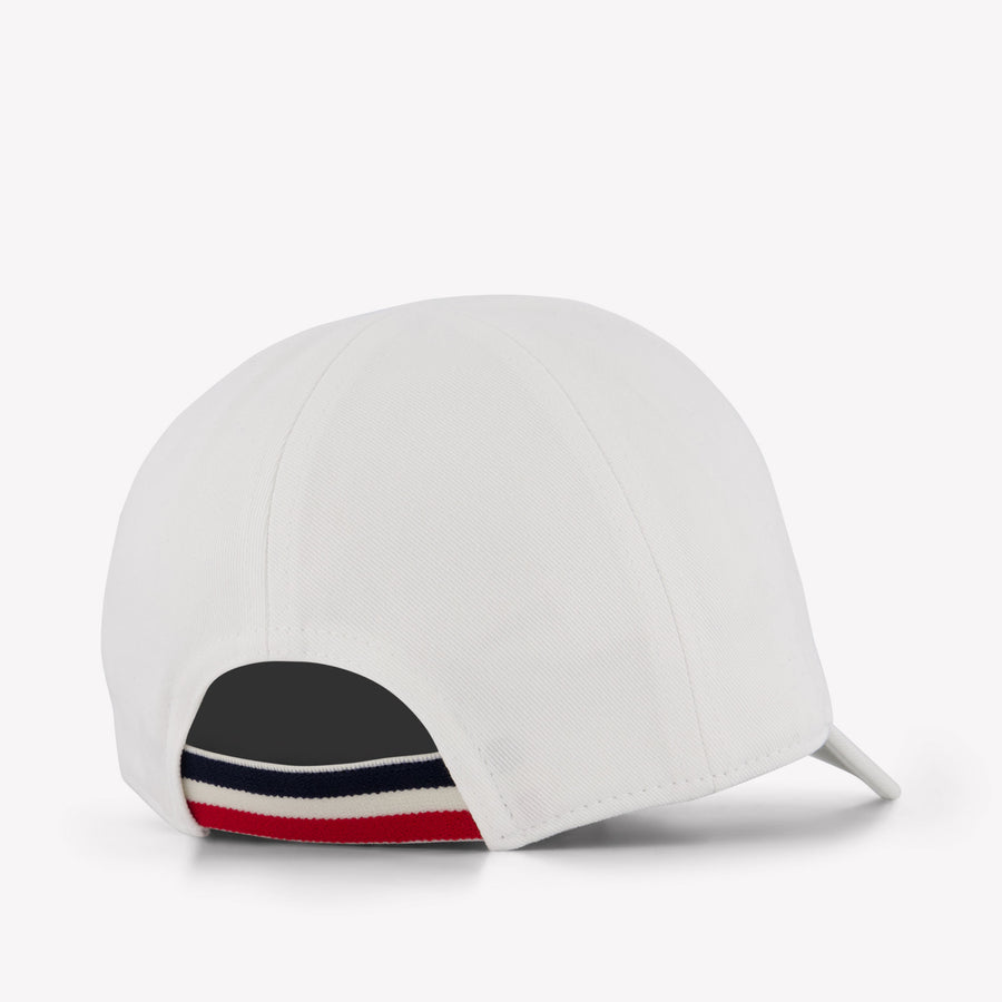 Moncler Baby Jongens Pet In Wit