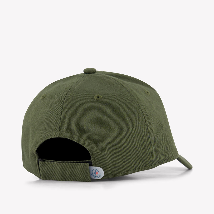 Moncler Kinder Jongens Pet In Olijf Groen