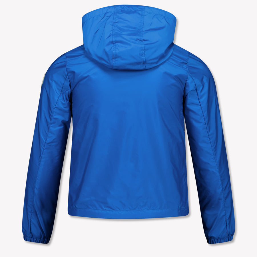 Moncler New Urville Kids Boys Summer Jacket In Turquoise
