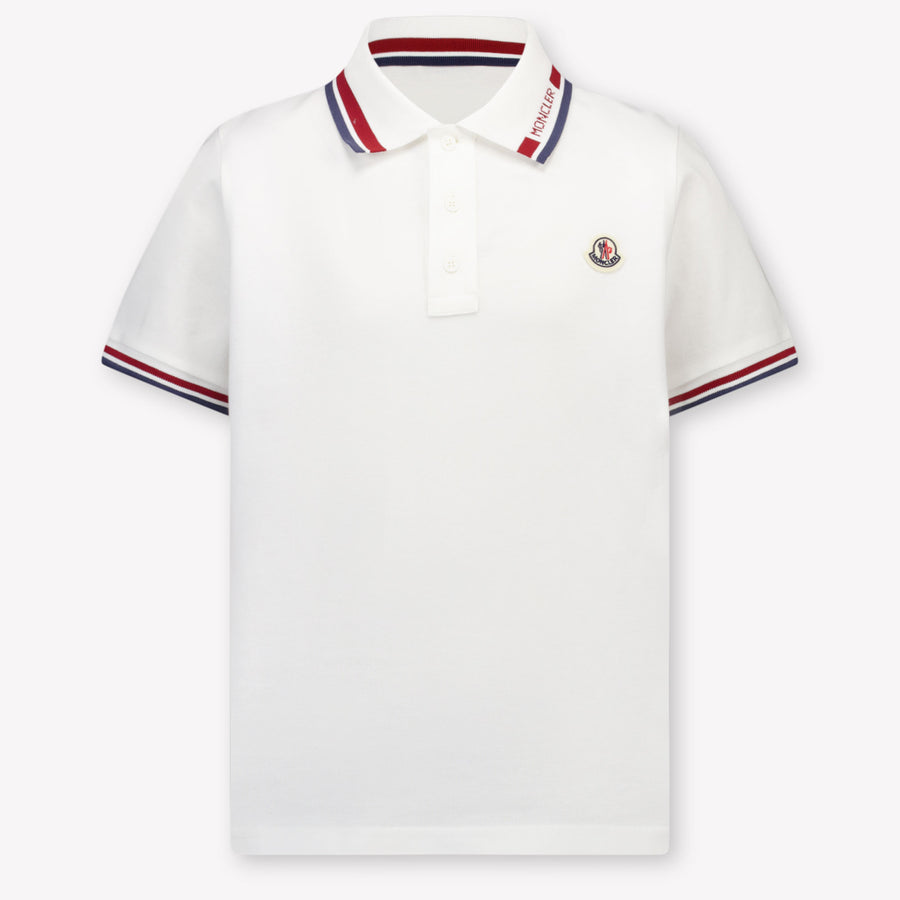 Moncler Kids Boys Set In White