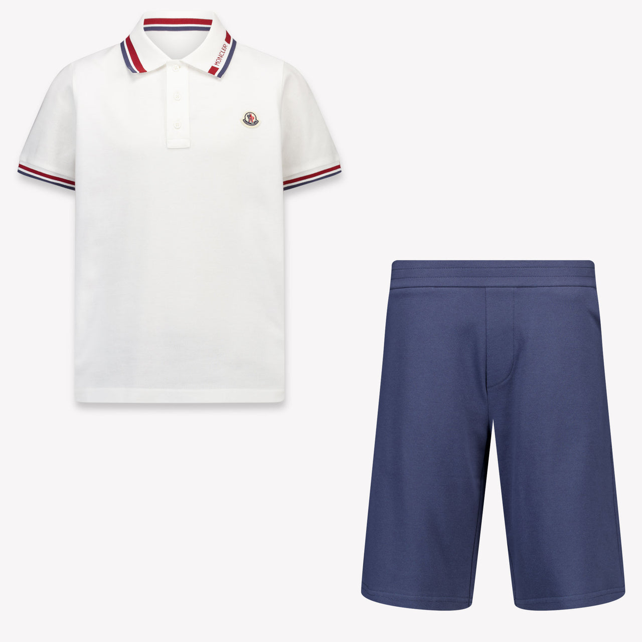 Moncler Kids Boys Set In White