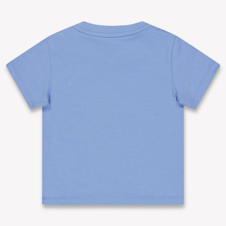 Moncler Baby Boys T-Shirt In Light Blue