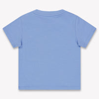 Moncler Baby Jongens T-Shirt In Licht Blauw