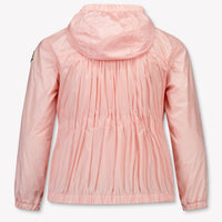 Moncler Aulne Kids Girls Summer jacket In Light Pink