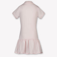 Moncler Kids Girls Dress In Light Pink