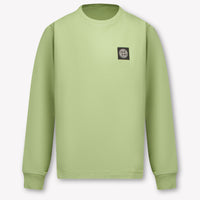 Stone Island Kids Boys T-Shirt In Olive Green