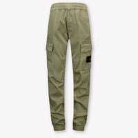 Stone Island Kids Boys Pants In Taupe