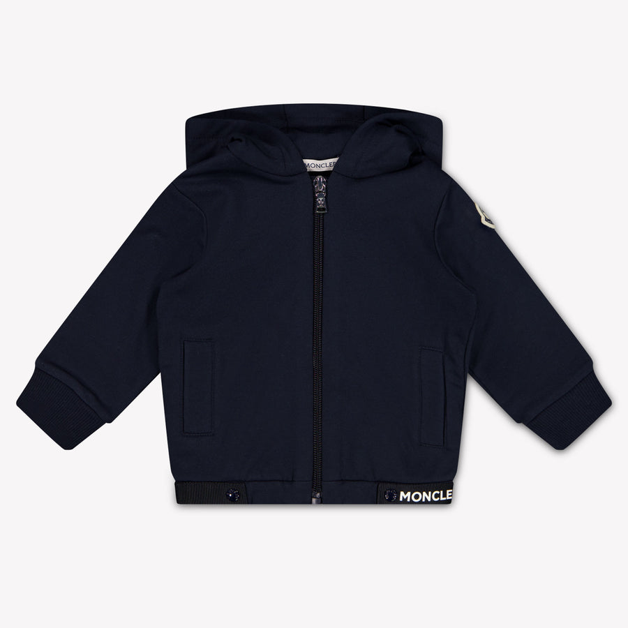 Moncler Baby Boys Cardigan in Navy