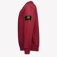 Stone Island Boys Sweater in Bordeaux