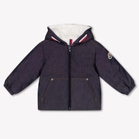 Moncler Alaric Baby Jongens Winterjas In Navy