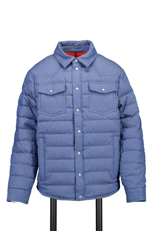 Moncler Tiriol Kinder Jongens Vest In Blauw