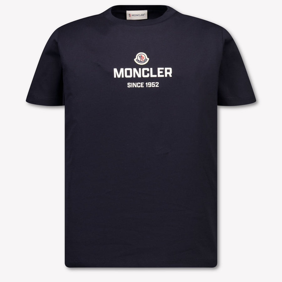 Moncler Kids Boys T-Shirt In Navy