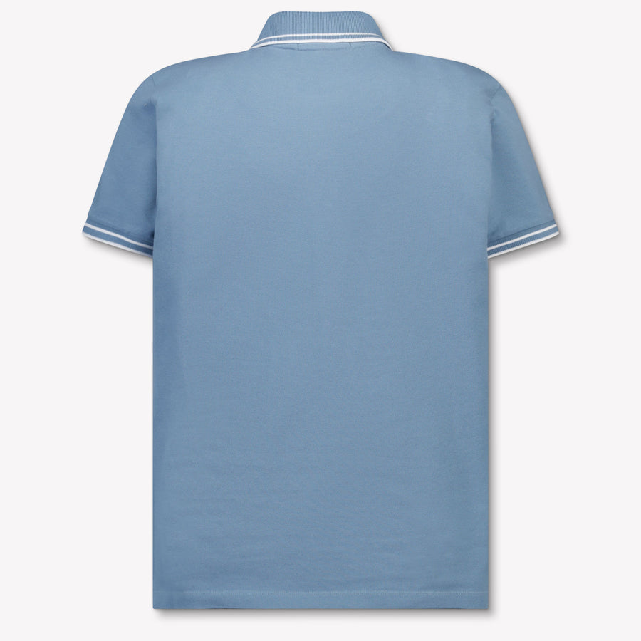 Stone Island Kids Boys Polo In Mint