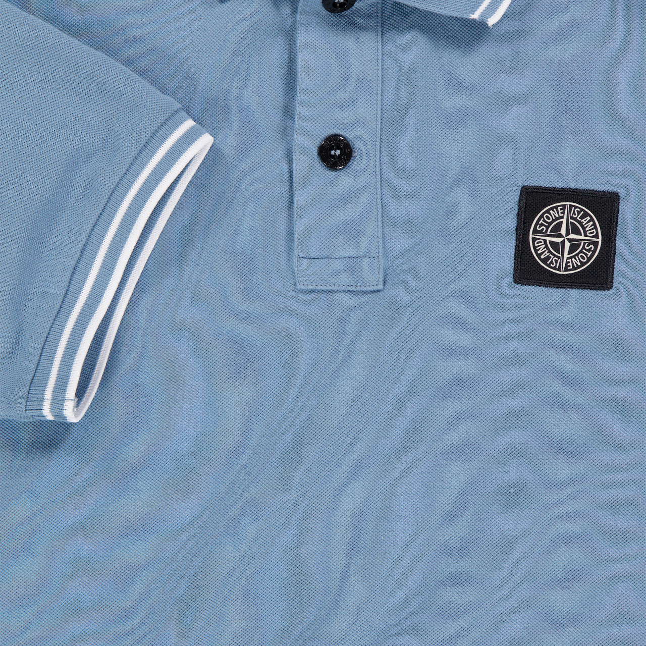 Stone Island Kids Boys Polo In Mint