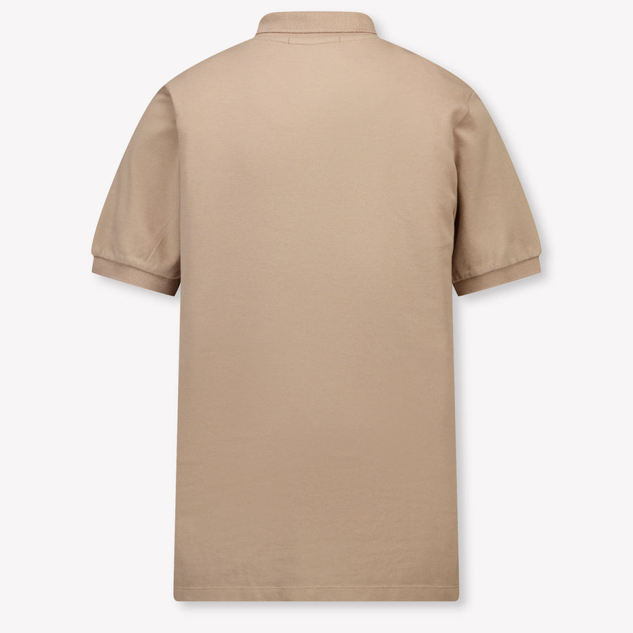 Stone Island Kinder Jongens Polo In Licht Grijs