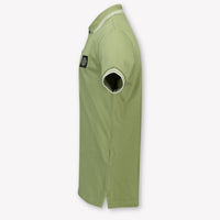 Stone Island Kinder Jongens Polo In Olijf Groen