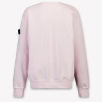 Stone Island Kids Boys Sweater In Pink