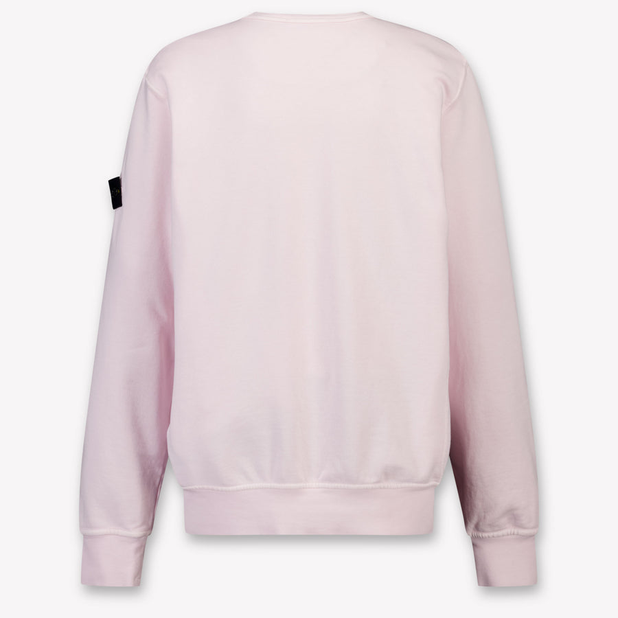 Stone Island Kids Boys Sweater In Pink