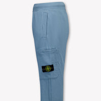 Stone Island Kinder Jongens Broek In Licht Blauw