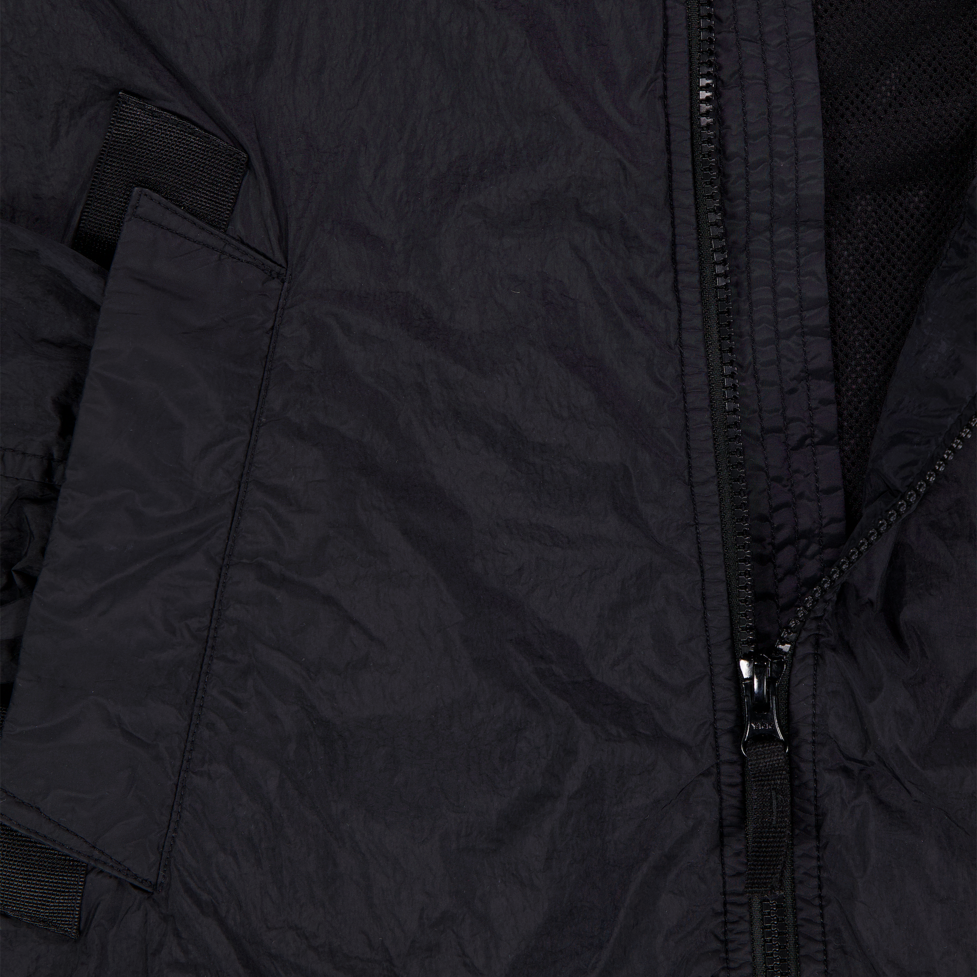 Stone Island Kids Boys Summer jacket In Black
