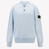 Stone Island Kids Boys Sweater In Light Blue