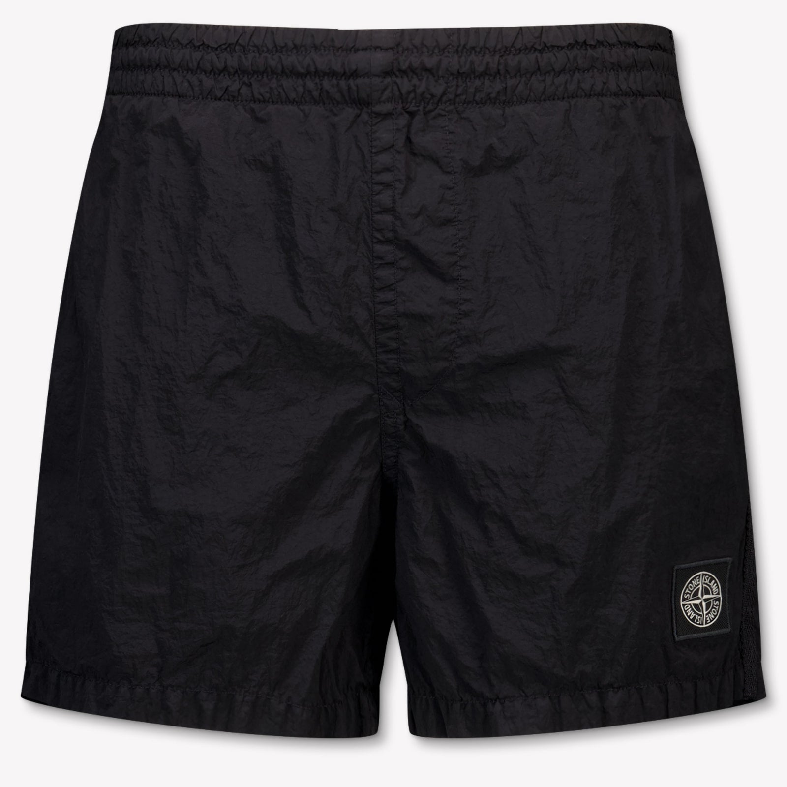 Stone Island Kids Boys Swimwear In Black