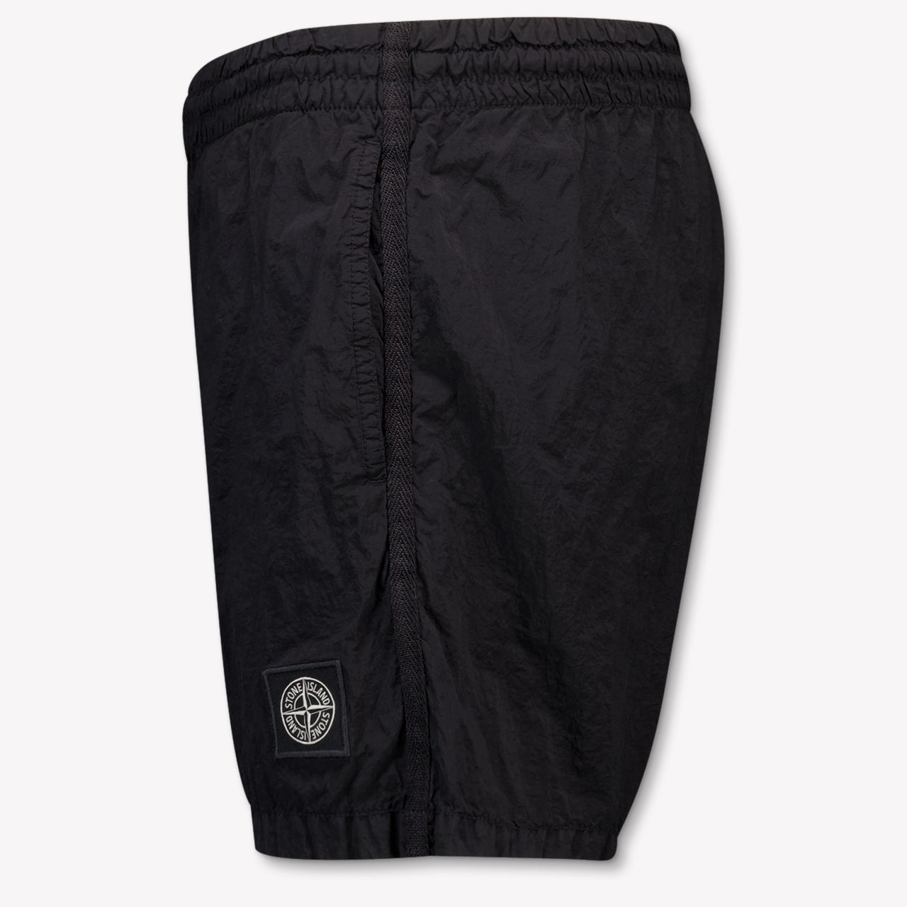 Stone Island Kids Boys Swimwear In Black