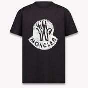 Moncler Kids Boys T-Shirt In Black