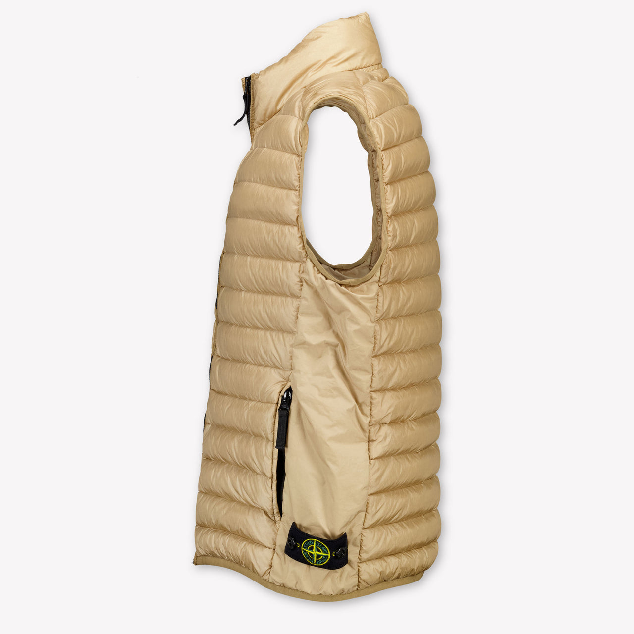 Stone Island Kinder Jongens Bodywarmer In Licht Grijs