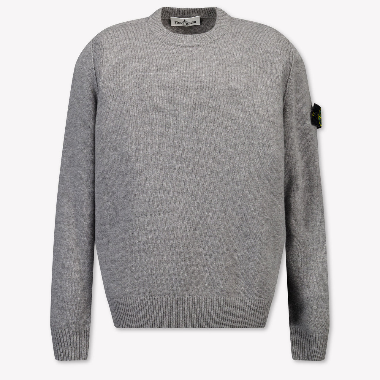 Stone Island Kids Boys Sweater In Anthracite
