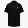 Stone Island Kinder Jongens Polo In Zwart