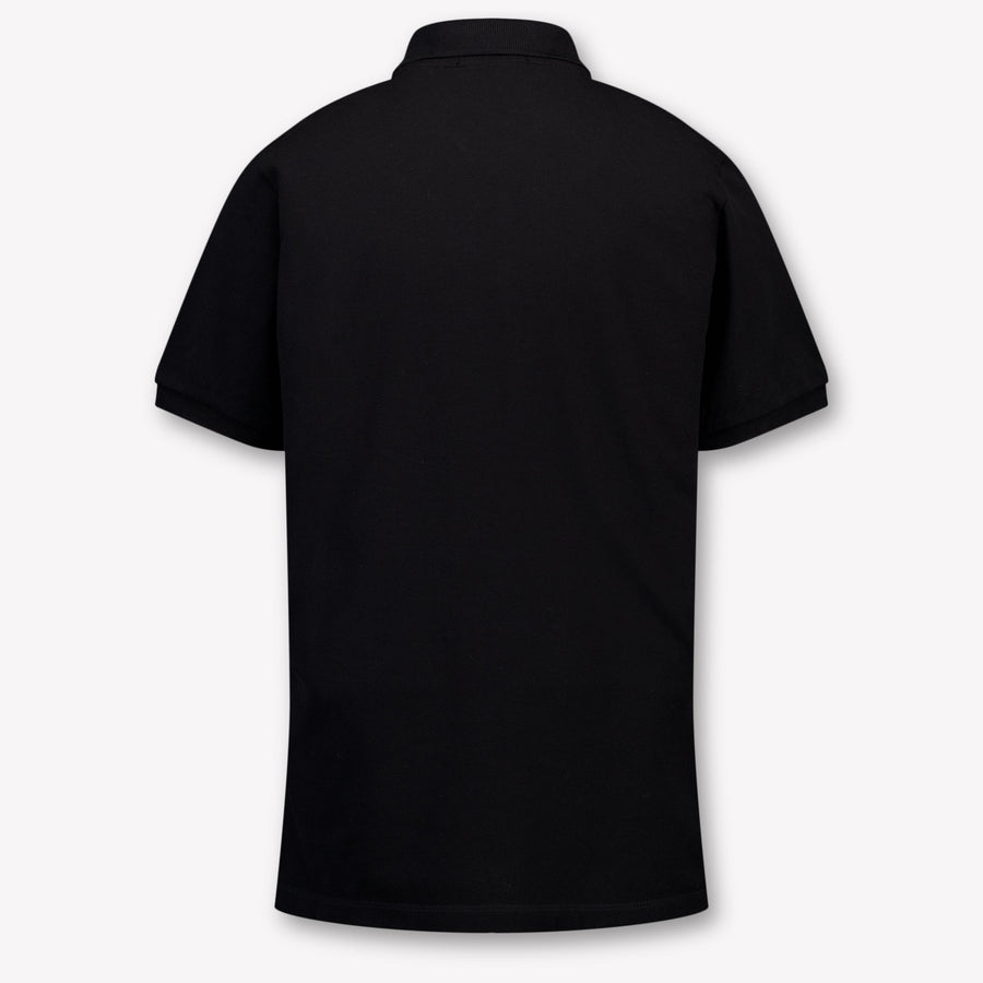 Stone Island Kinder Jongens Polo In Zwart