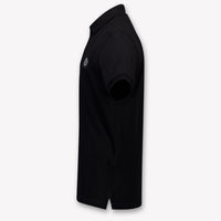 Stone Island Kinder Jongens Polo In Zwart