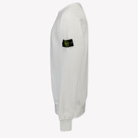 Stone Island Kinder Jongens Trui In Wit