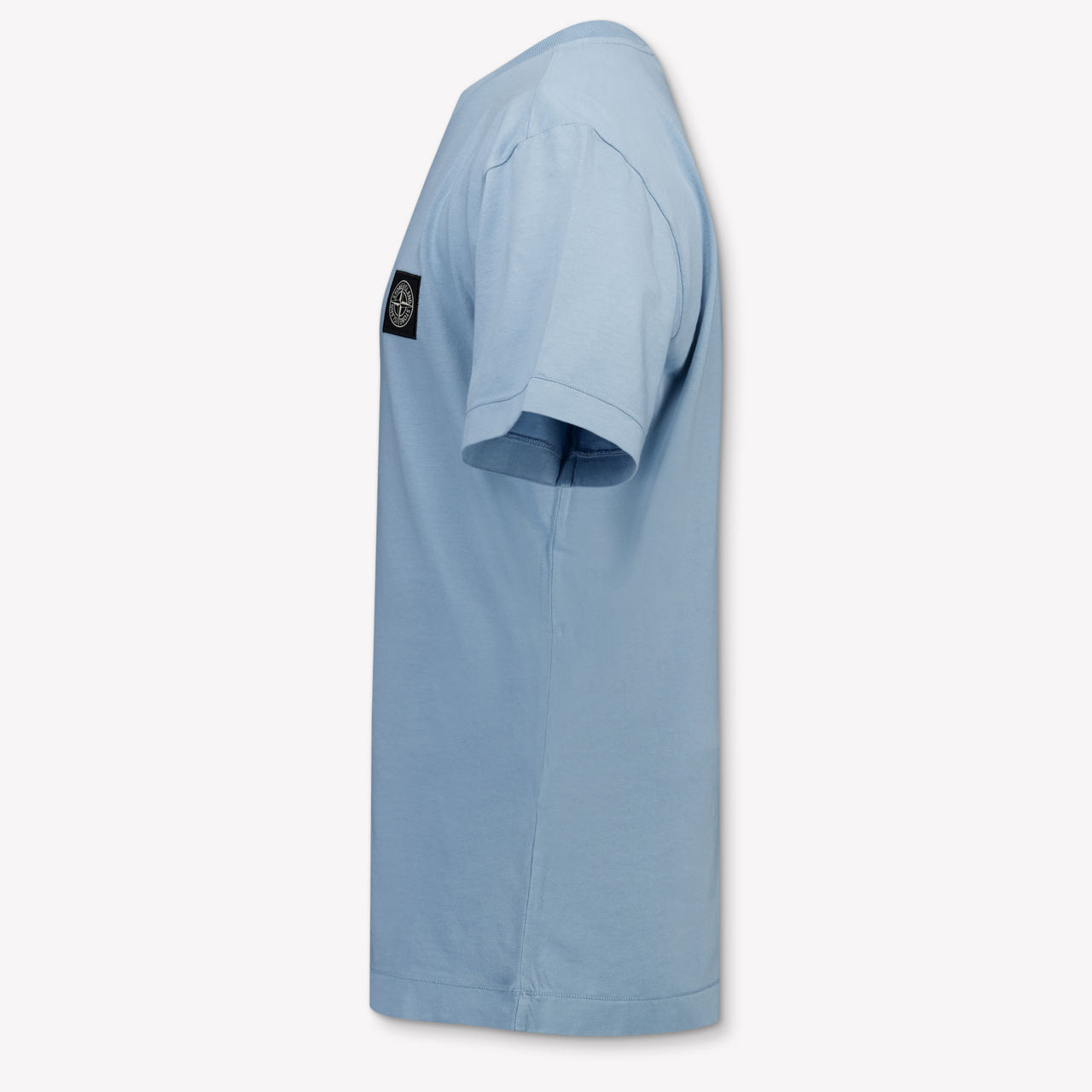 Stone Island Kinder Jongens T-Shirt In Licht Blauw