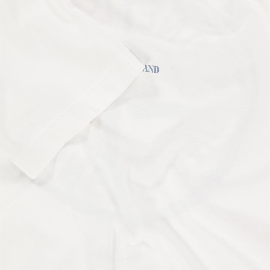 Stone Island Kinder Jongens T-Shirt In Wit