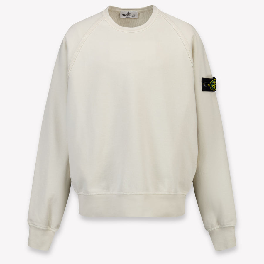 Stone Island Kinder Jongens Trui In Off White