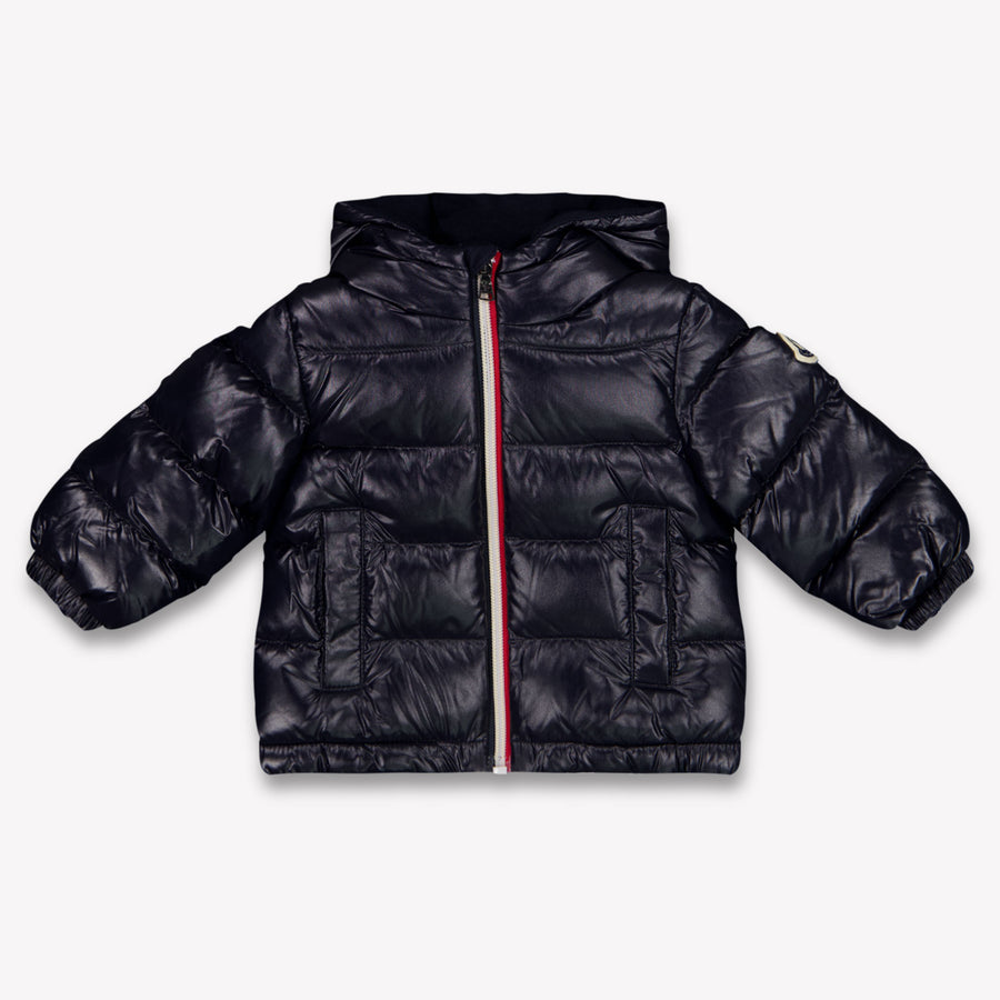 Moncler New Aubert Baby Boys Jackets In Navy
