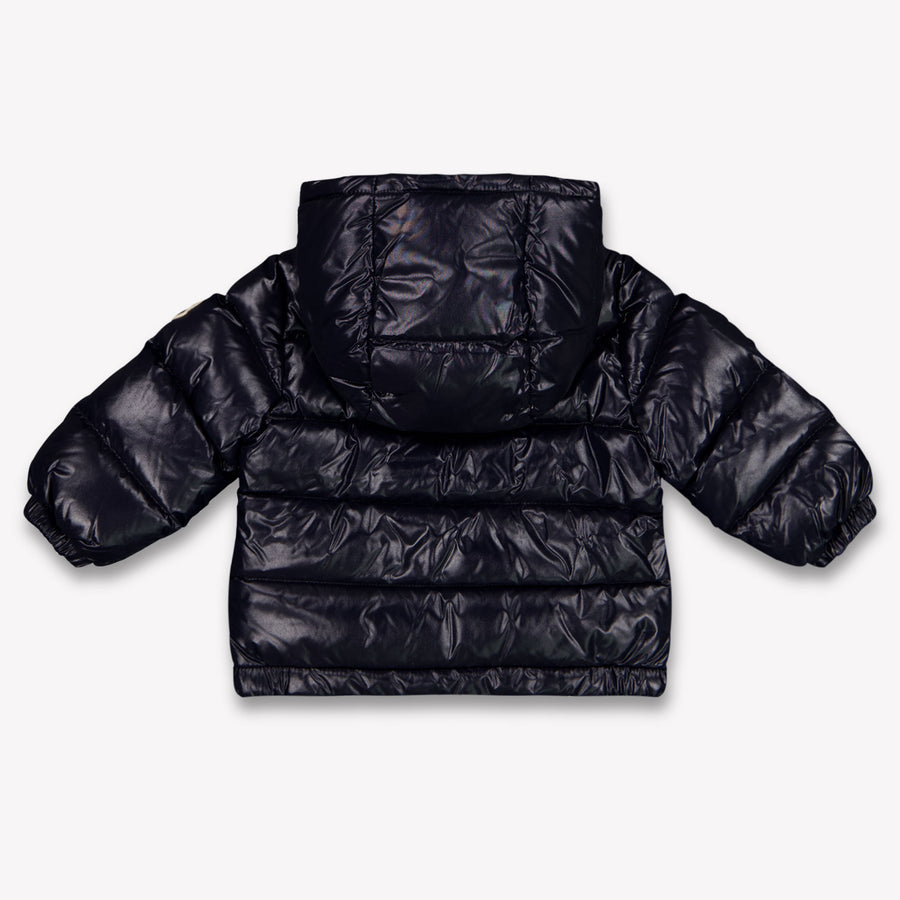 Moncler New Aubert Baby Boys Jackets In Navy